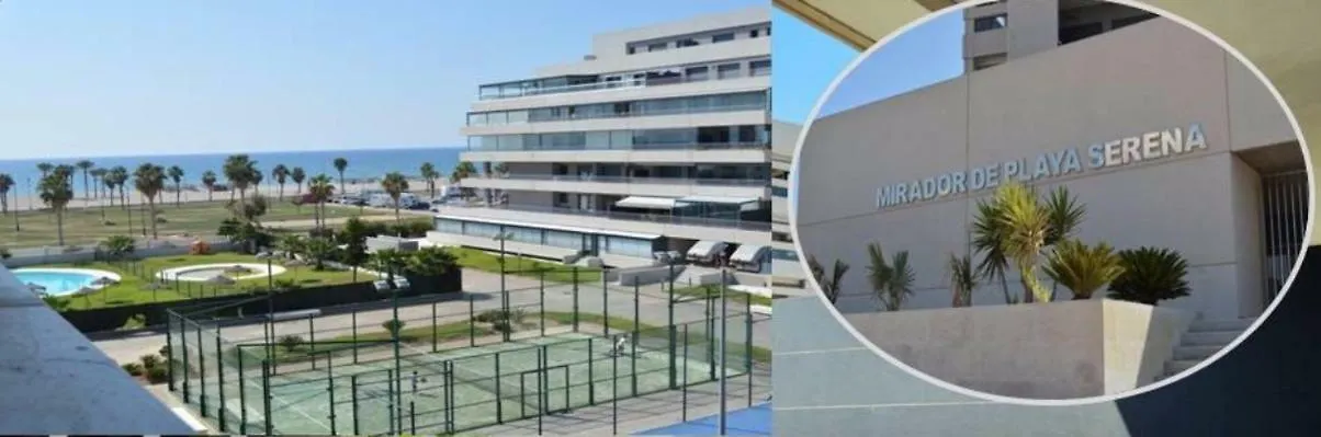 Apartamento Lujo, Primera Linea Playa, Garaje, Wifi, Piscina Climatizada Roquetas de Mar Spain
