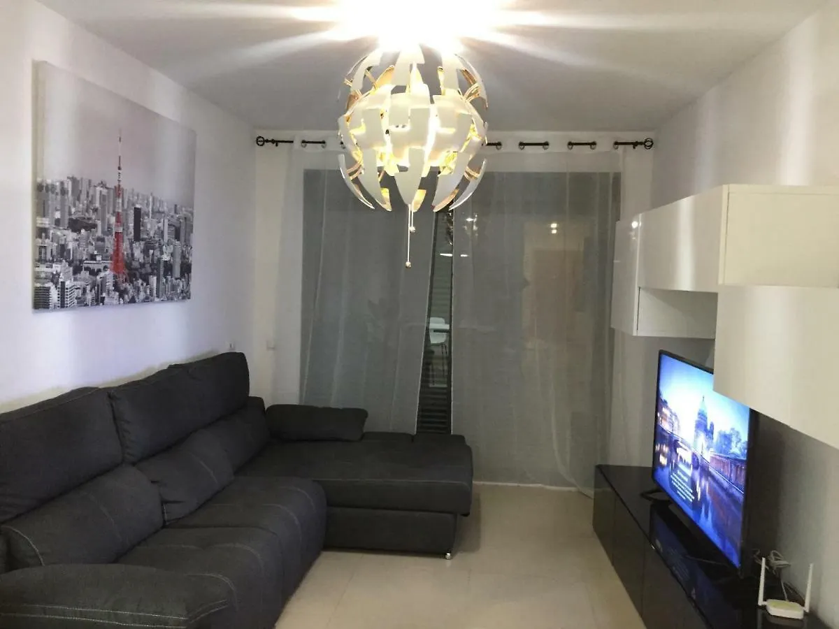 Apartamento Lujo, Primera Linea Playa, Garaje, Wifi, Piscina Climatizada Roquetas de Mar Apartment
